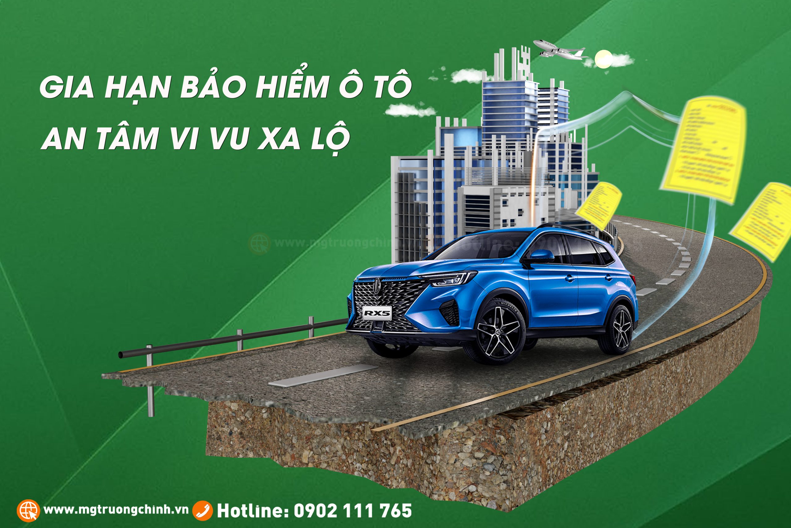 Building Construction With Concrete Roard And Transparent Backgr